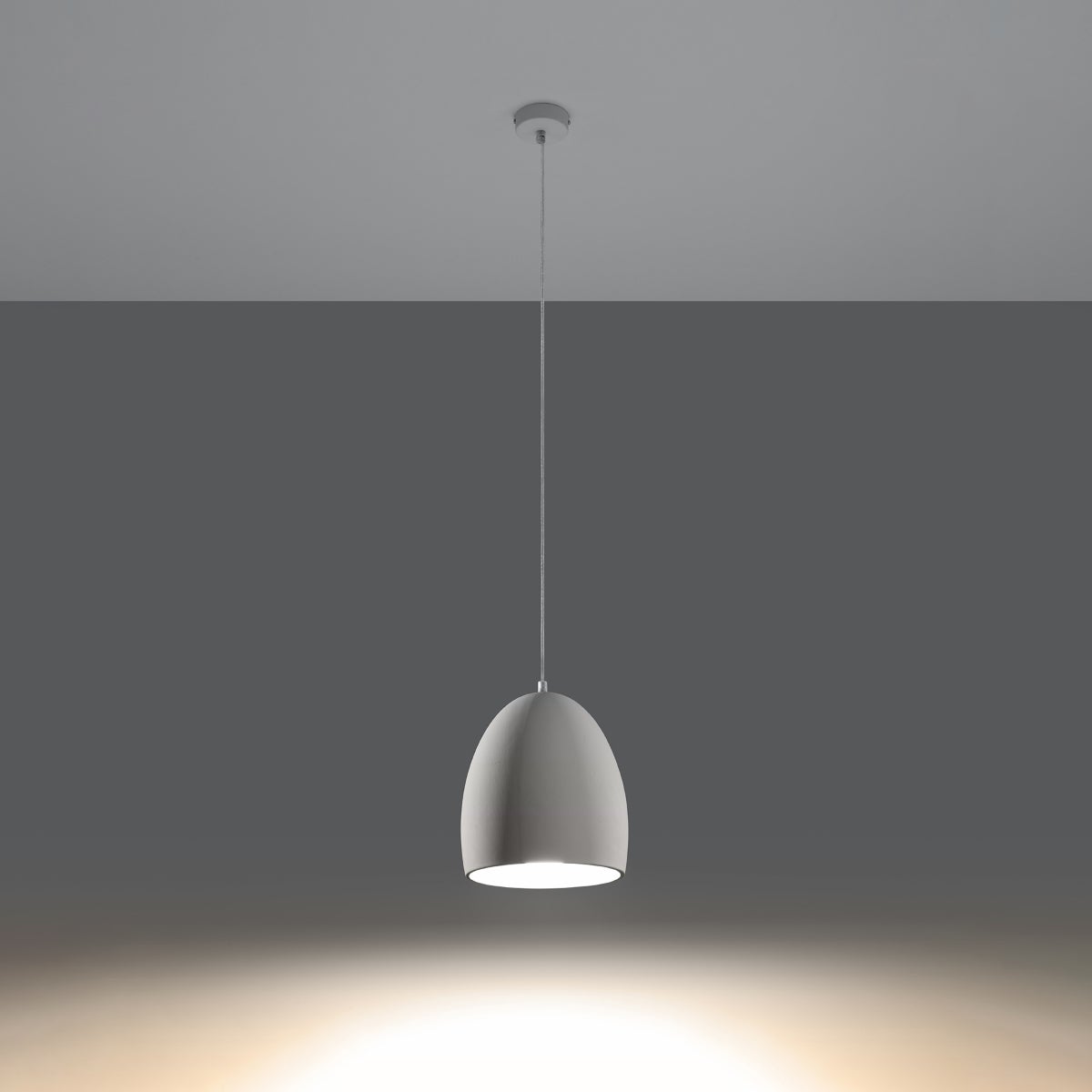 Lampa wisząca ceramiczna DAROW LED 3000K - 30x30x122cm Sollux