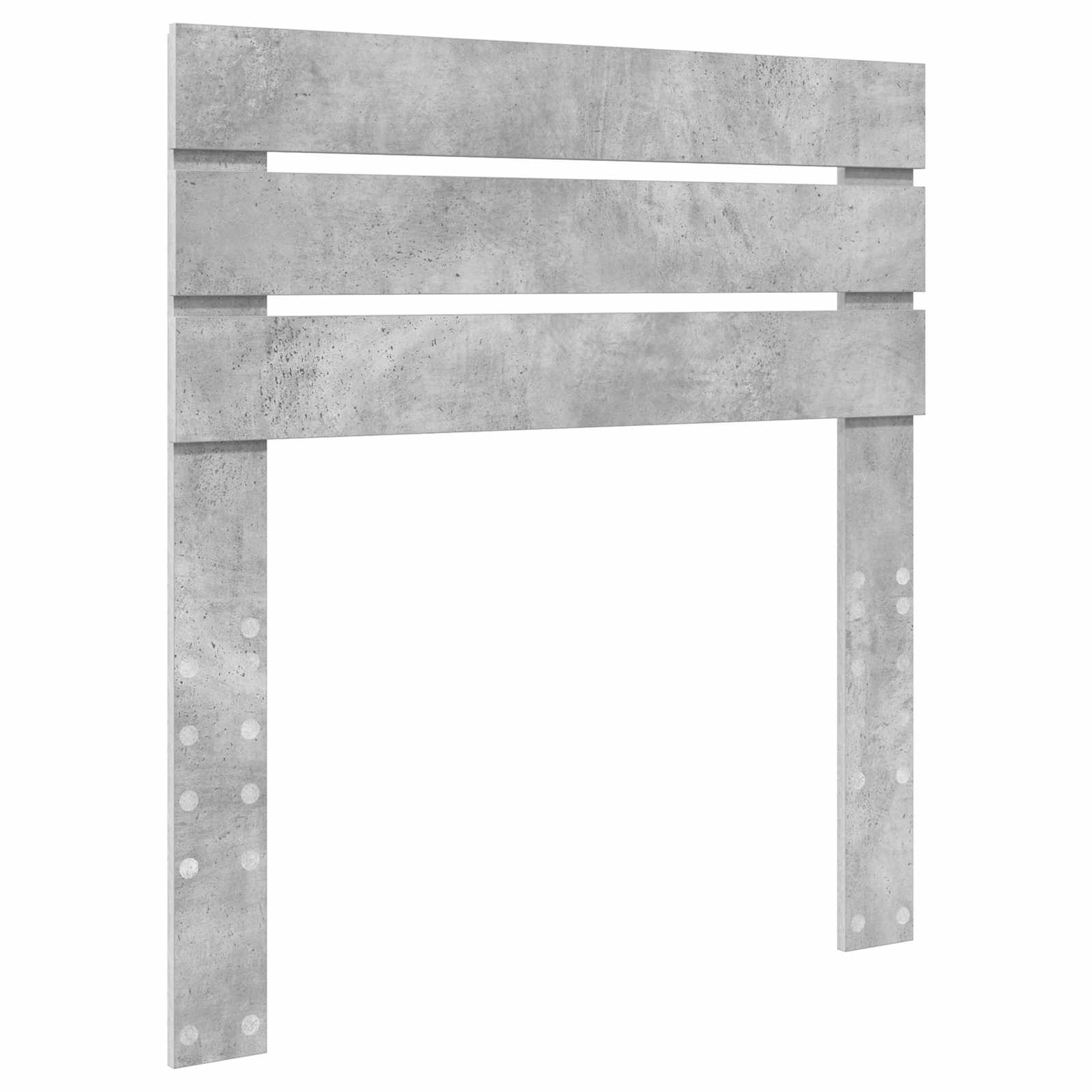 Lit de rangement Gris béton 90 x 190 cm panneau de bois - 7