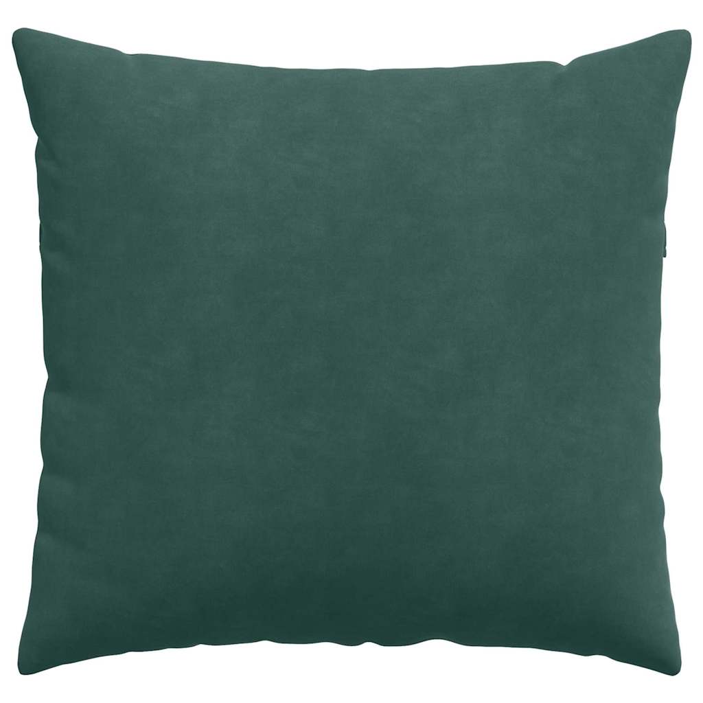 Coussins de canapé 2 pcs Vert foncé 50 x 50 cm vidaXL - 6