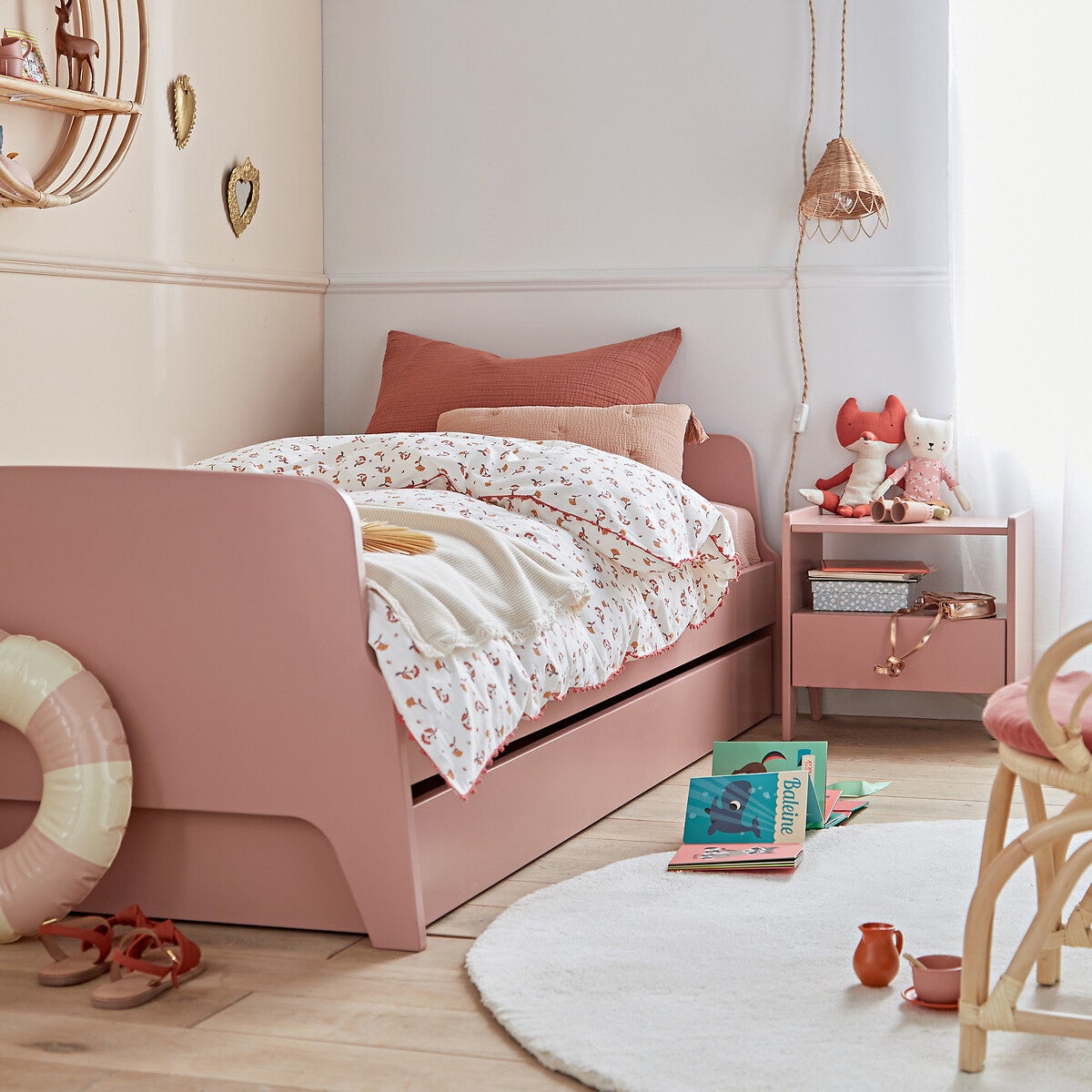 Housse de couette coton lavé, Sabana - Imprimé fleurs - 140 x 200 cm - 3