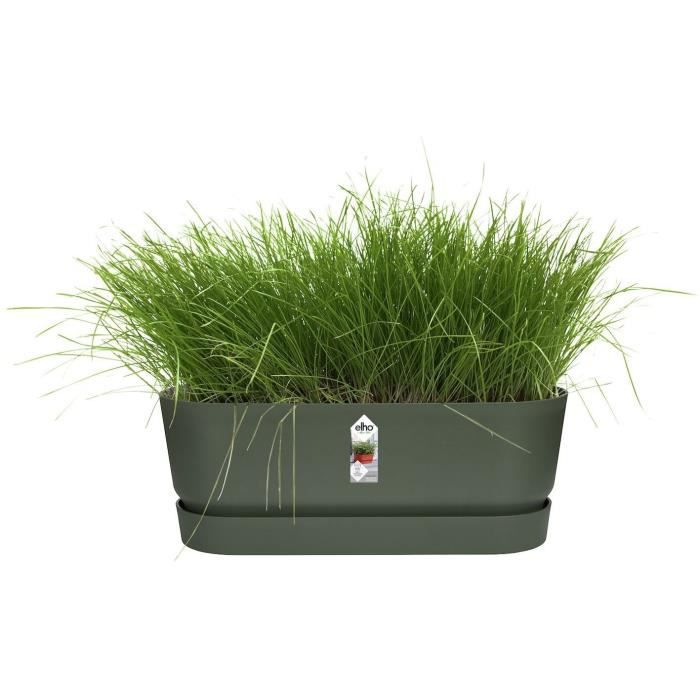 Jardinière Elho 50 cm Vert Plastique Ovale - 8