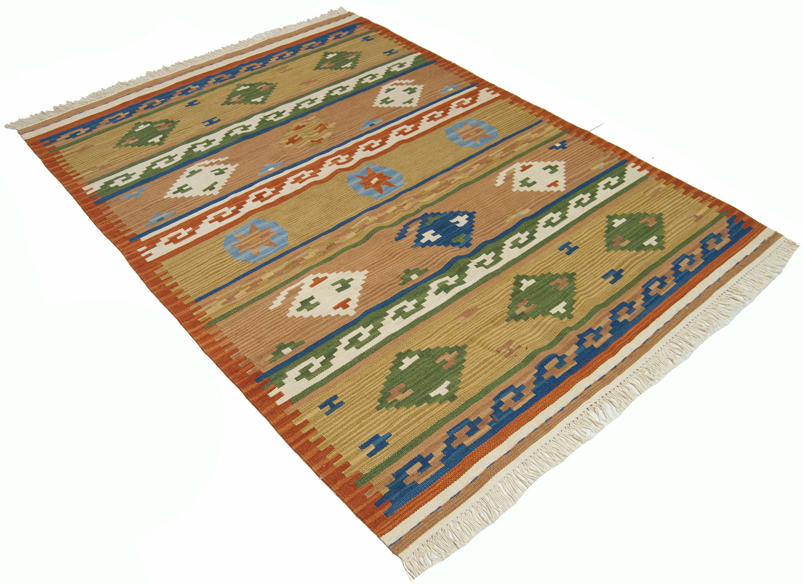 TEPPICH NOWY KILIM 80% WEŁNA 20% BAWEŁNA 110x60 CM #GalleriaFarah1970