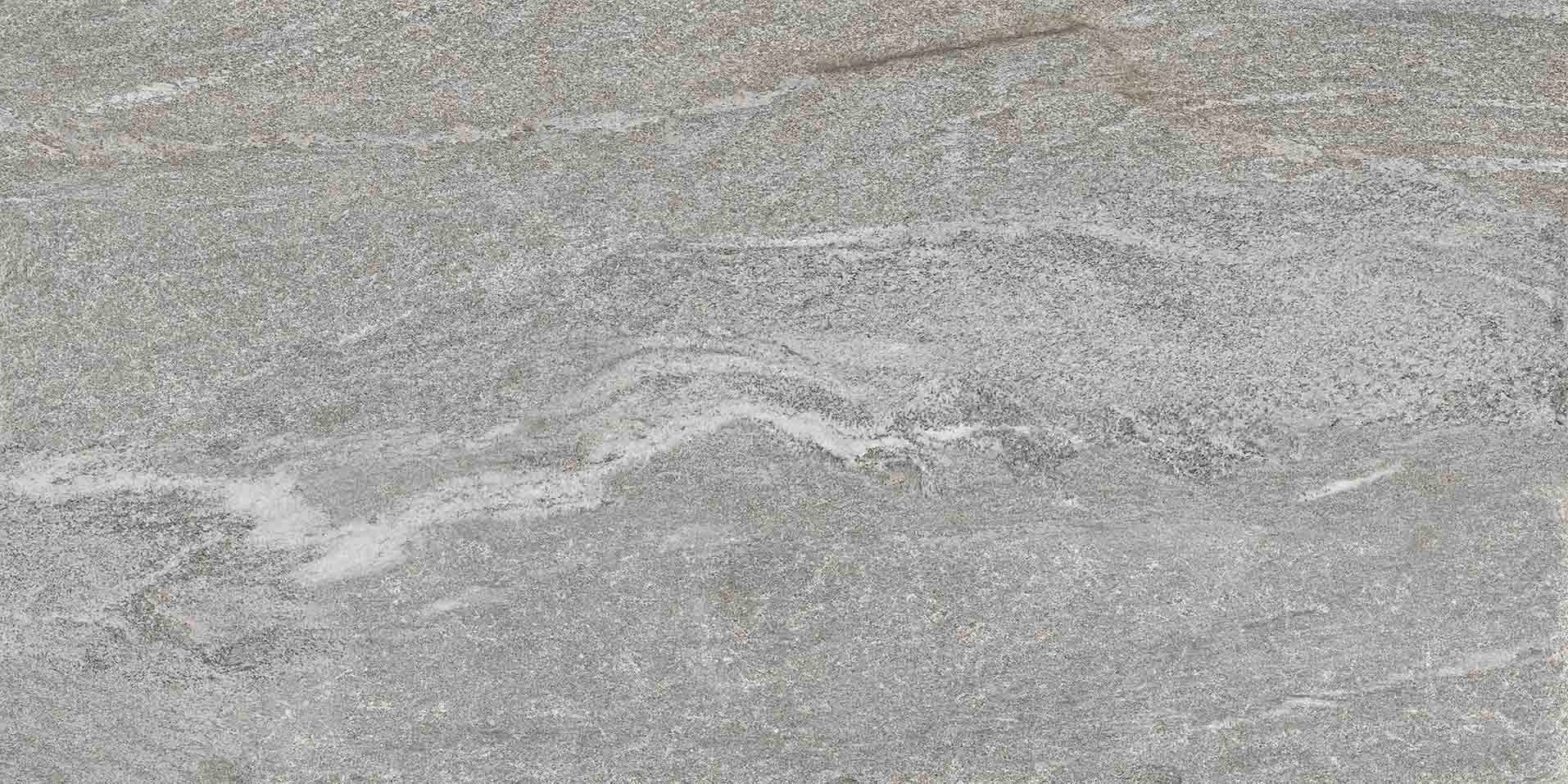 Carrelage sol/mur effet pierre gris clair CORTILLE SILVER l.120 x L.60 cm - 3