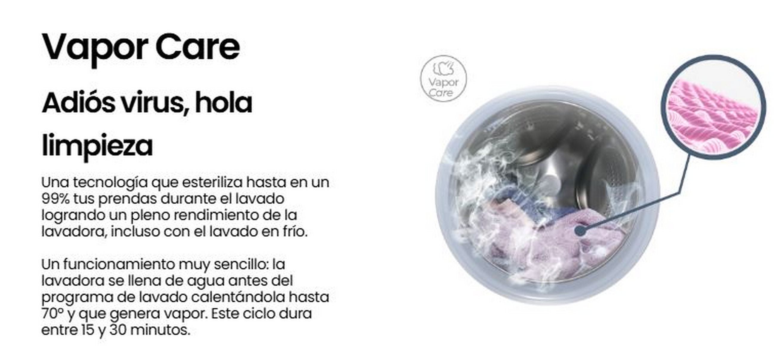 Lavaseca INFINITON WSD-A685B, 8 kg / 6 kg, 1400 rpm, A/D, Inverter, Blanco - 5