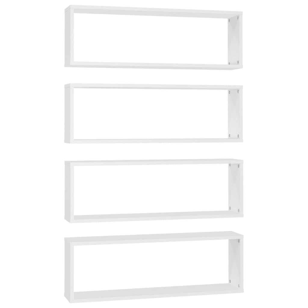 4 pcs Étagères cube murale | Étagère flottante | Étagères de rangements ...
