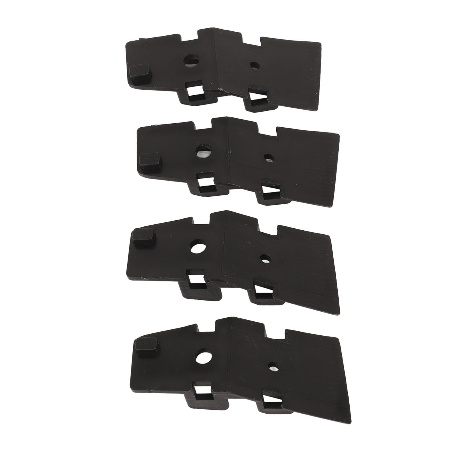 Clips Plastique Tactique 24 Clips De Sangle Raquette Neige - Accessoire Fixation Noir POM Clips Raquettes Neige POM 3.7cm Noir 24 Pièces