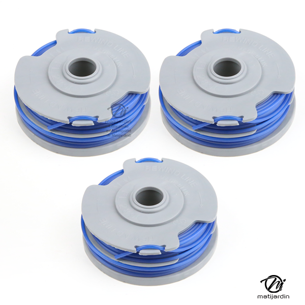 Bobineau de fil pour coupe-bordure et rotofil pour Flymo par 3 - 2