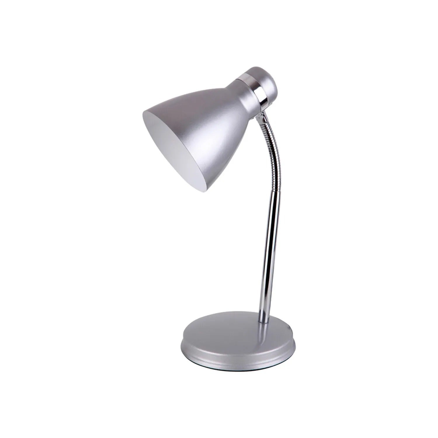 Lampa biurkowa klasyczna Patric srebrna 1xE14x40W Rabalux