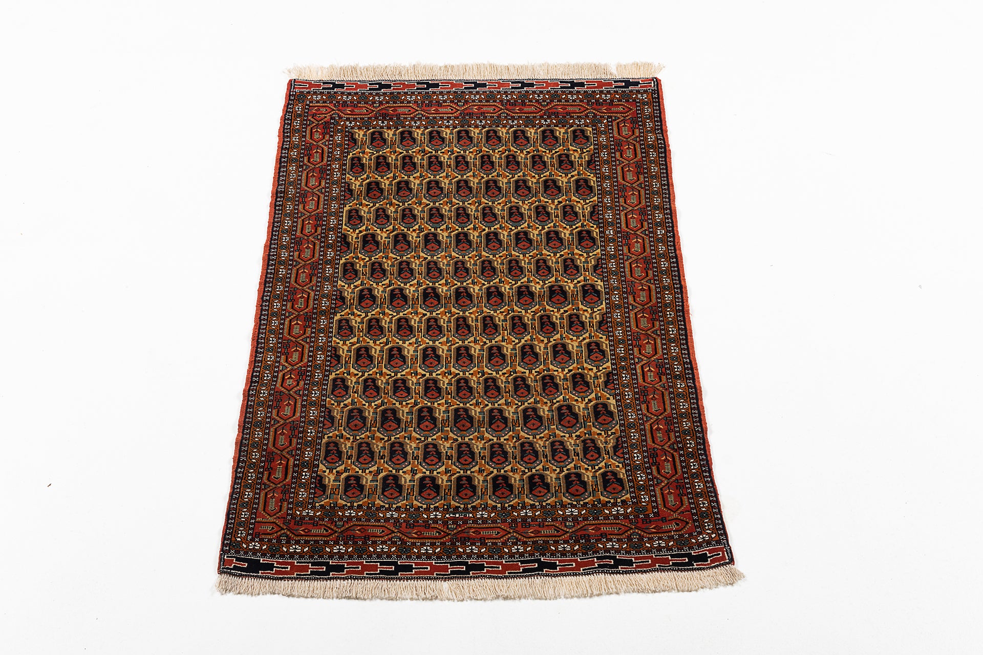 Oryginalny ręcznie robiony dywan orientalny, wymiary: 154x102 cm z certyfikatem autentyczności