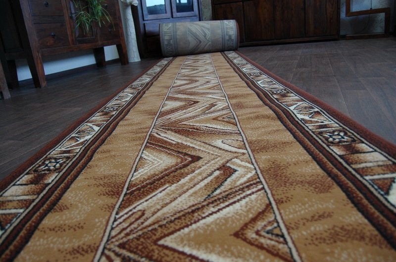 TAPIS DE COULOIR BCF OPAL vieil or 120 cm 120x190 cm - 2