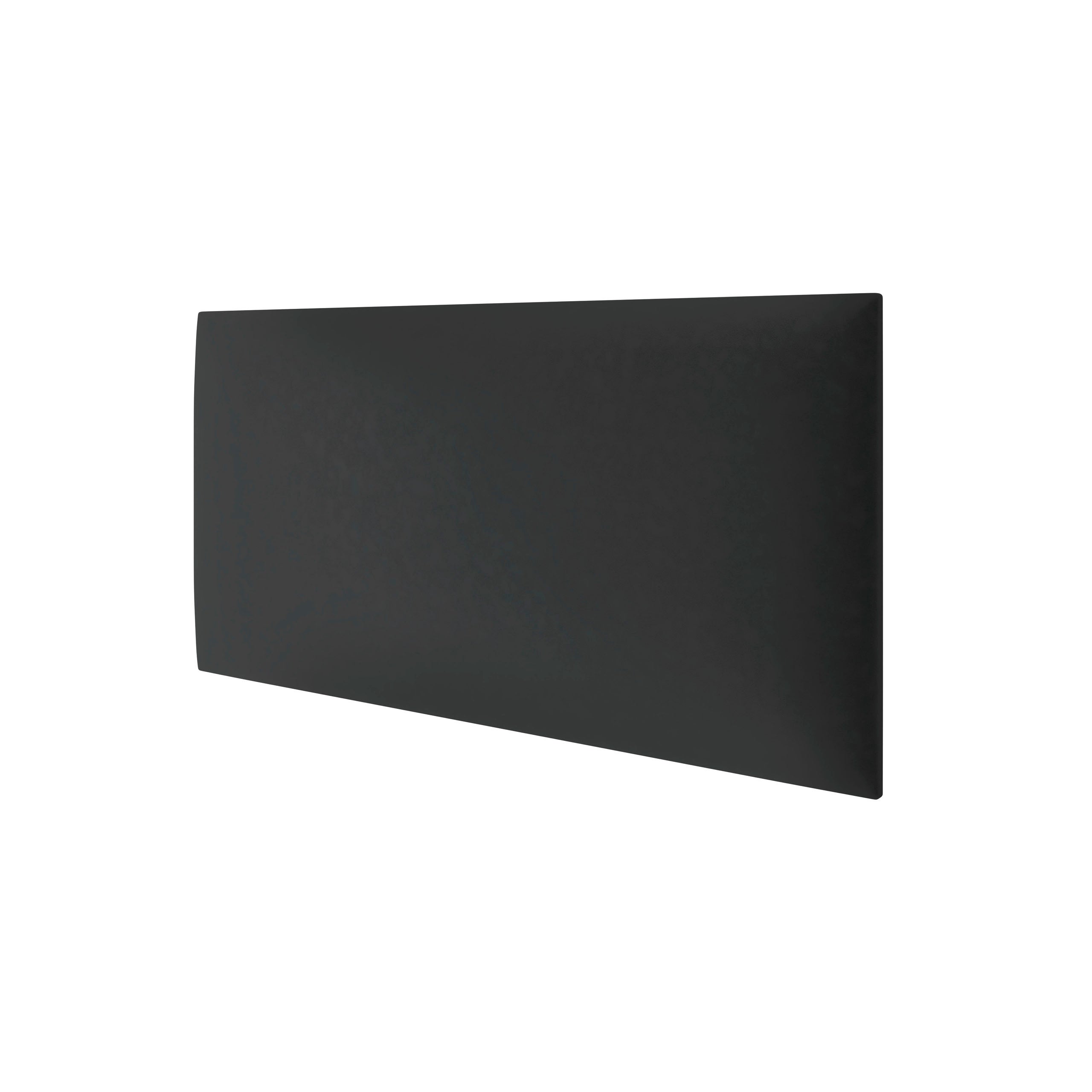 Panel tapicerowany ścienny Stegu wezgłowie 60x30 cm Ciemnoszary welur - akustyczny, dekoracyjny 1 szt.