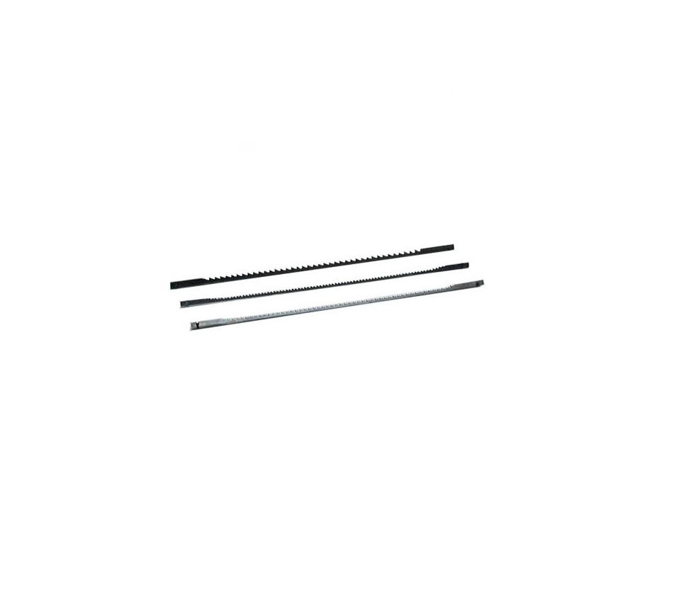 Set panze de rezerva pentru fierastrau de traforaj Gude 55080, 132 mm, 10DPI, 3 bucati 3buc