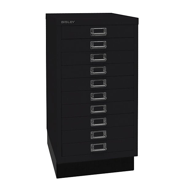 LUMTOK Cassettiera 10 Cassetti In Tessuto Con Telaio In Acciaio E Piano In Legno – Per Camera Da Letto E Corridoio (Bianco)
