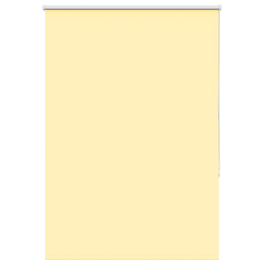 Roleta zaciemniająca Żółta 90x130 cm Szerokość tkaniny 85,7 cm vidaXL