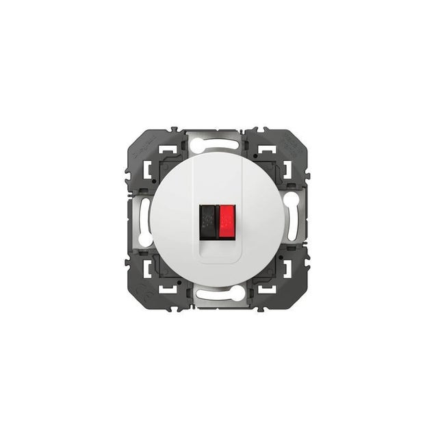 Prise haut-parleur Dooxie - Simple - Blanc