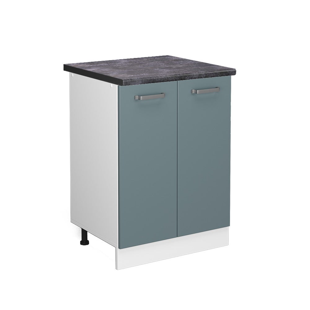 Vicco Szafki kuchenne R-Line, Niebiesko-szary, 60 cm , BP Antracyt