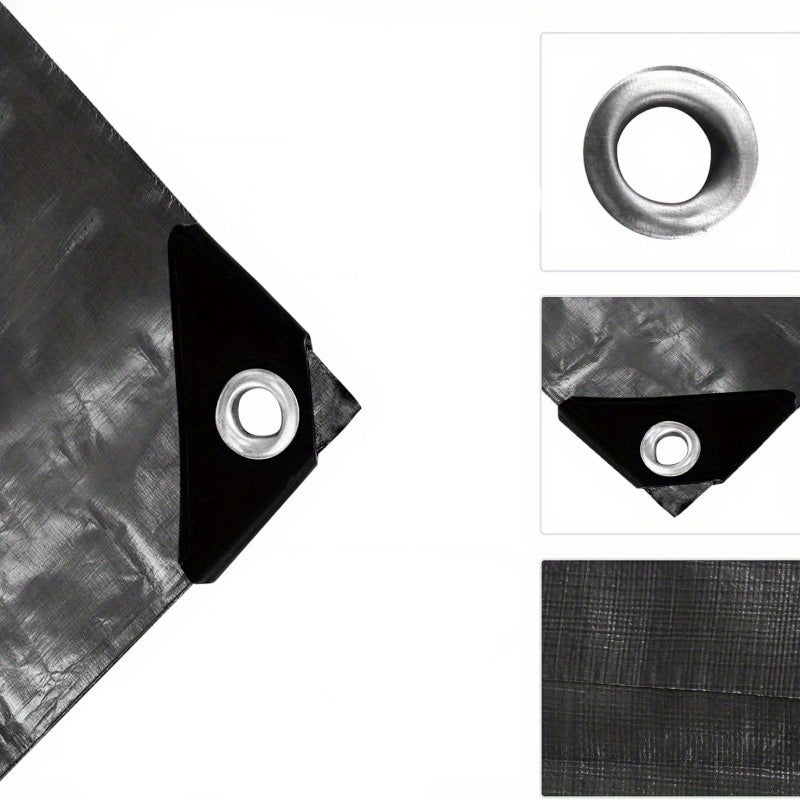 Bâche extérieure en PE résistante à l'usure, toile pare-soleil thermo-isolante, toile imperméable et résistante au soleil, 3*3 mètres - 7
