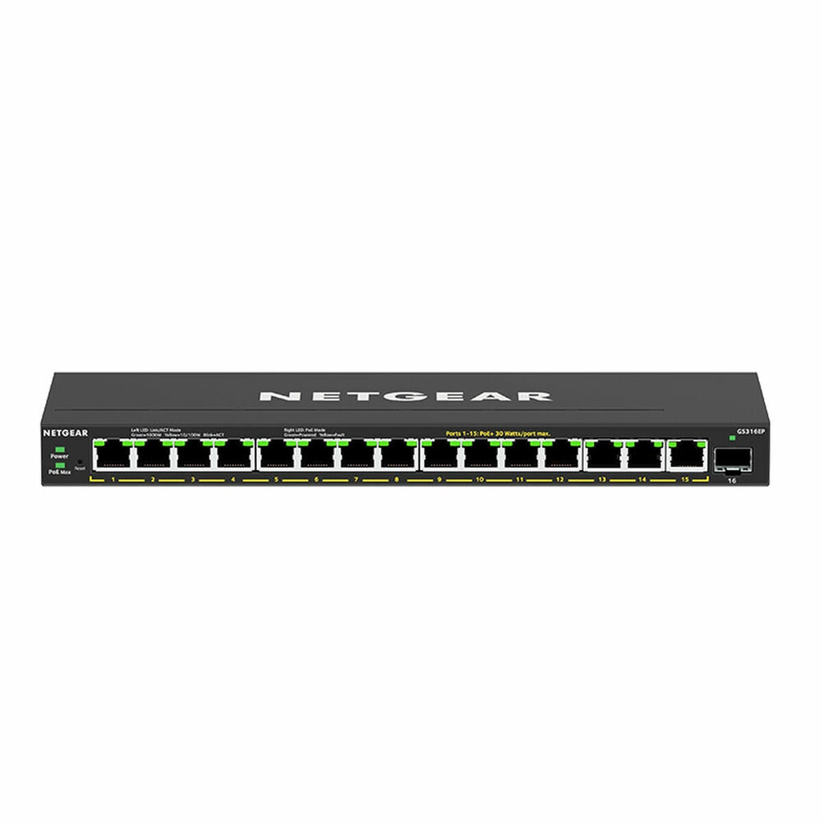 Netgear Switch Gs316ep-100Pes 28 Gbps Negro , Leroy Merlin