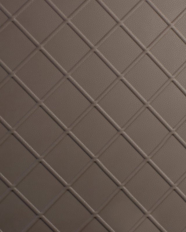 Panneau Mural Décoratif WallFace LEGUAN Cuir – Marron Cuivre – 2,60 M² – Autocollant