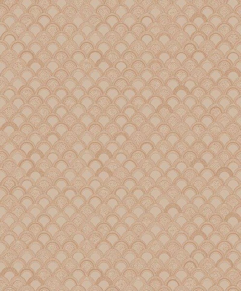 Tapeta motyw art déco różowym - 53 cm x 10.05 m - BORASTAPETER
