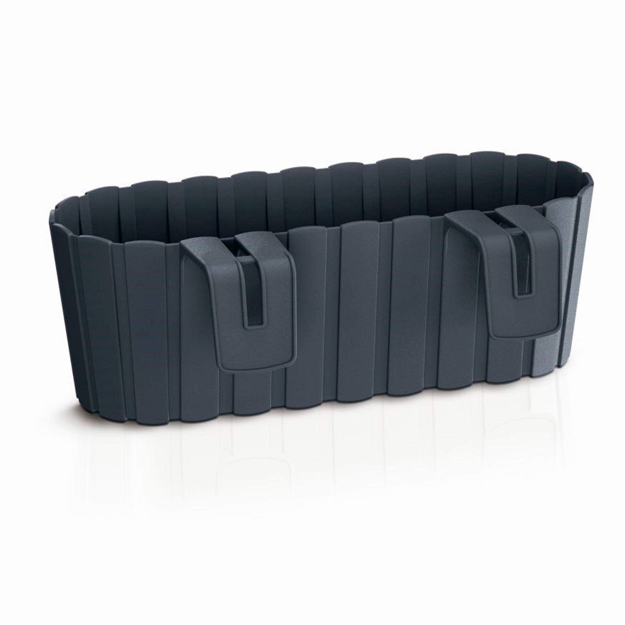 Doniczka Prosperplast BOARDEE - antracytowy DDECZ400-S433