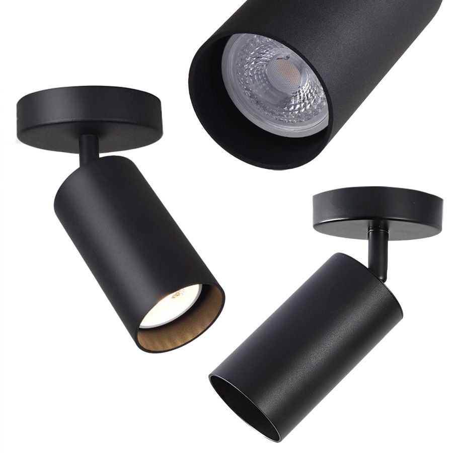 Lampa Sufitowa / Ścienna Spot Reflektor Toolight App1244-1C Czarny