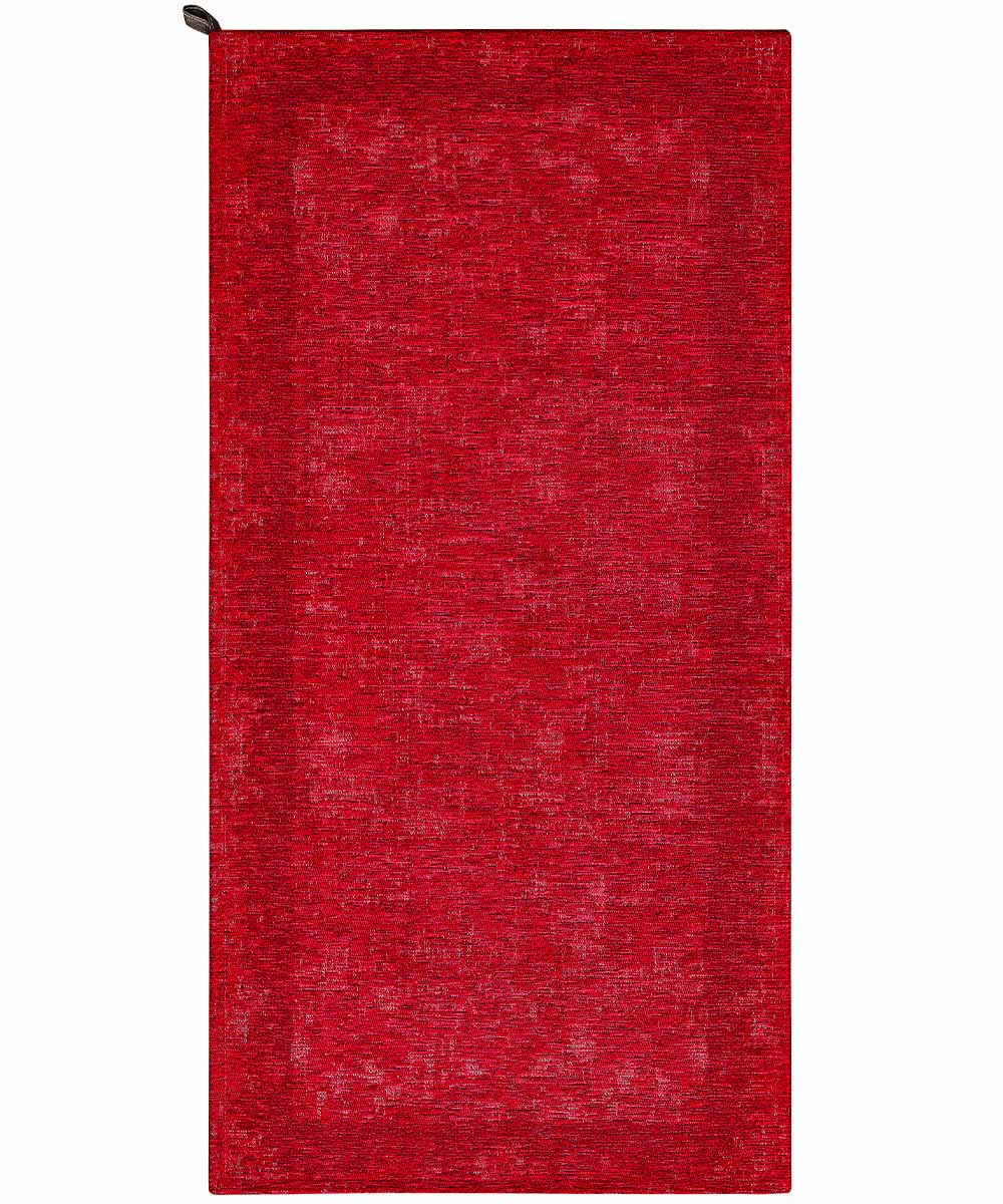 DUBLINO Dywan welurowy antypoślizgowy, 55 x 240 cm, CZERWONY | GalleriaFarah1970