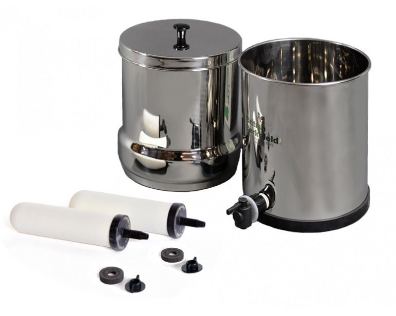 Purificateur d’eau BRITISH BERKEFELD®1 L équipé d’une cartouche Ultra