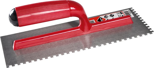 Peigne en acier 28cm (6x6) manche plastique ouvert 25903 RUBI