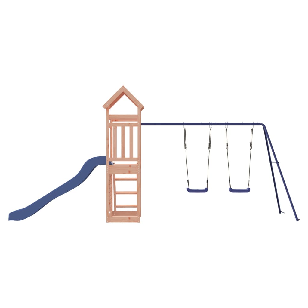 Parco giochi per esterni altalena per arrampicata scivolo altalena robusta giochi da giardino 505 x 186 x 02_0004723 - 5
