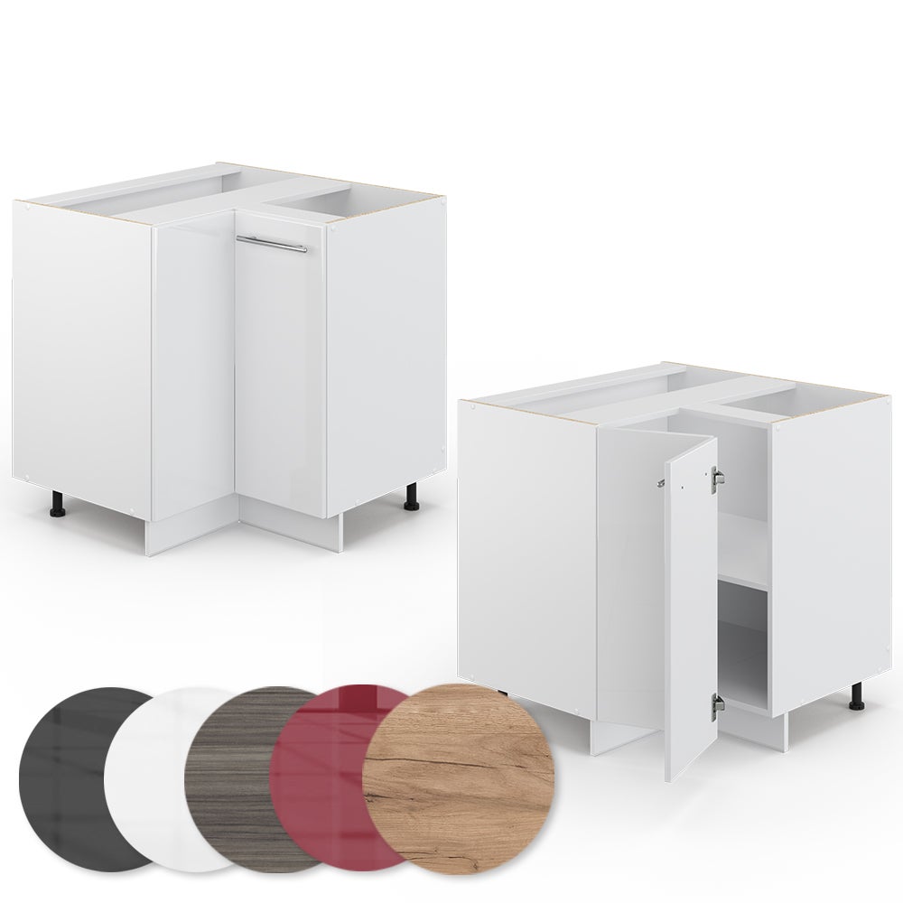 Vicco Meuble dangle Fame-Line, Blanc Haute brillance, 80.5cm sans PT - 5