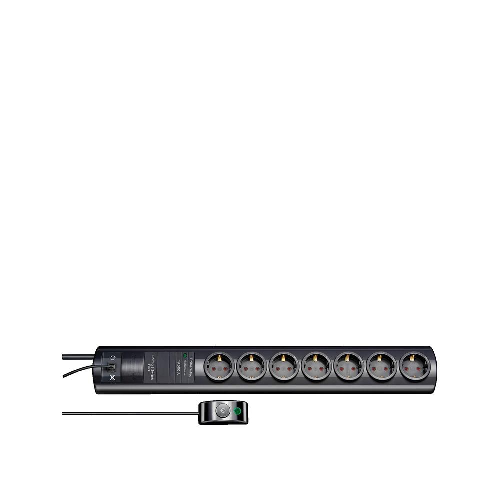 Listwa zasilająca Brennenstuhl Primera-Tec Comfort Switch Plus Ochrona przeciwprzepięciowa 7 gniazd 3500W