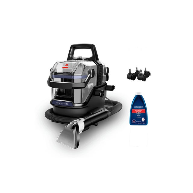 Bissell SpotClean C9 Select máquina de limpieza de alfombras De mano Profundo Negro, Transparente