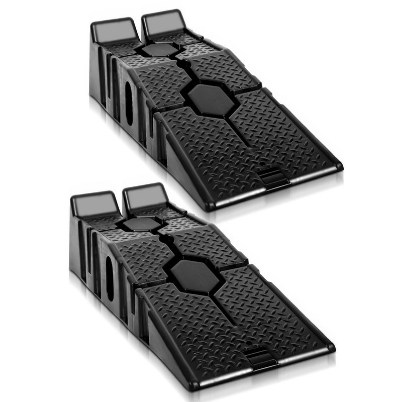 Vigevee Lot De Rampes D'accès En Plastique Pour Voiture - 3 Tonnes