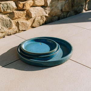 Sottovaso Rotondo Basic cm. 30 Color Terracotta - Centro per l'agricoltura