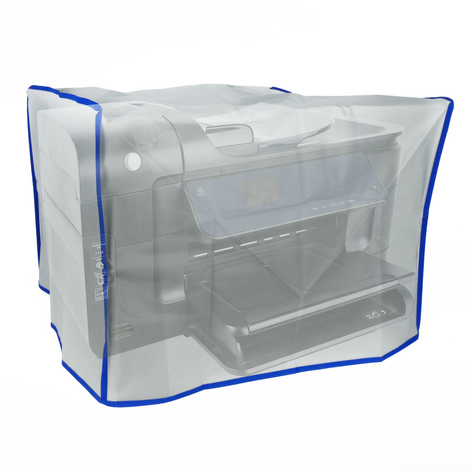 Copri Strumenti Scientifici Copertura Antipolvere Per Microscopio In PVC | 920x720mm | Protezione Da Polvere E Fumi Per Laboratorio - 8