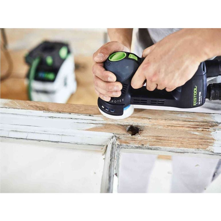 Festool STF D125/8 P180 RU2/50 Rubin 2 Schleifscheibe – Für Holz, Mit StickFix (180er Körnung)