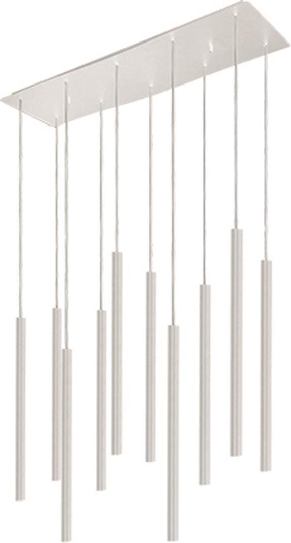 Lampa wisząca Laser biała 10xG9x10W wym: 130 x 70 x 20 cm metal Nowodvorski Lighting
