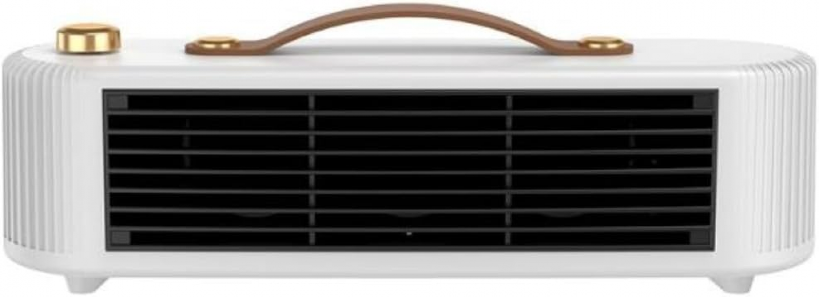 Przenośny ceramiczny termowentylator 800 W, termostat łazienkowy, zabezpieczenie przed przegrzaniem, odporny na zalanie, biały