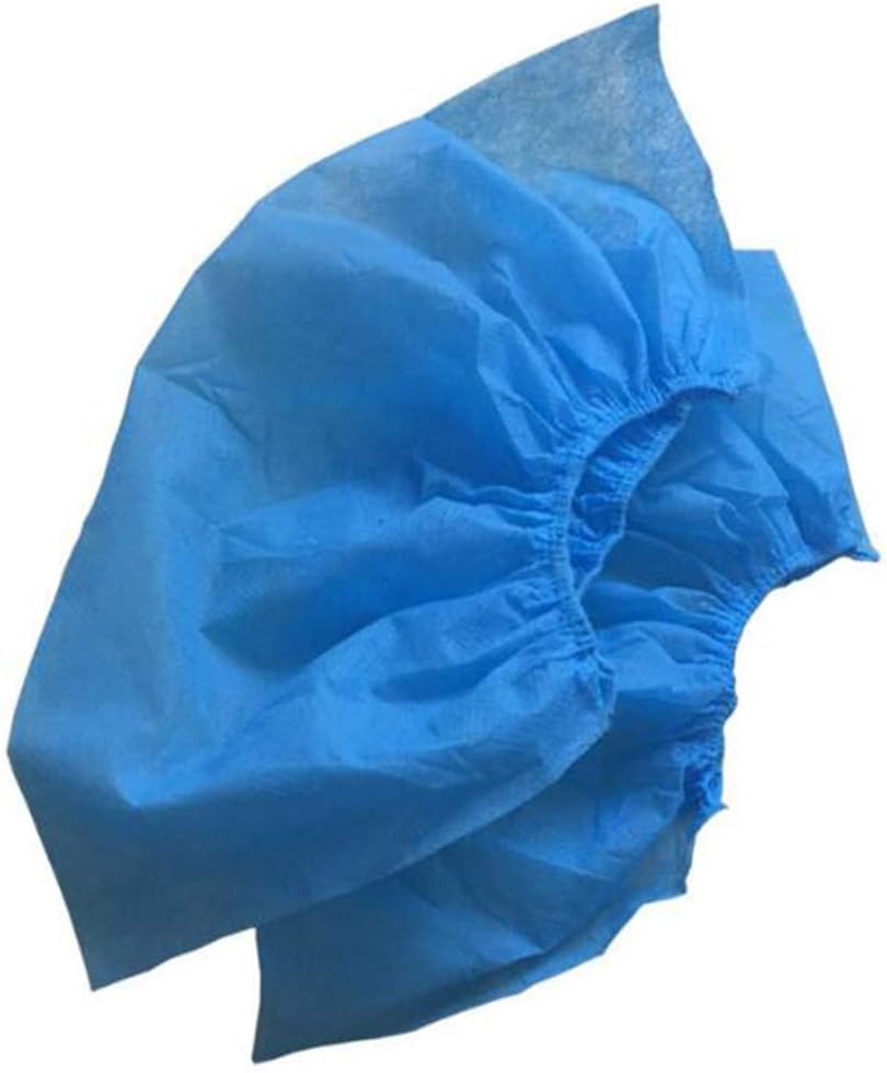 Lot 100 Surchaussures jetables protège chaussures Couvre-chaussure Tissu Non-tissés antidérapant - 5