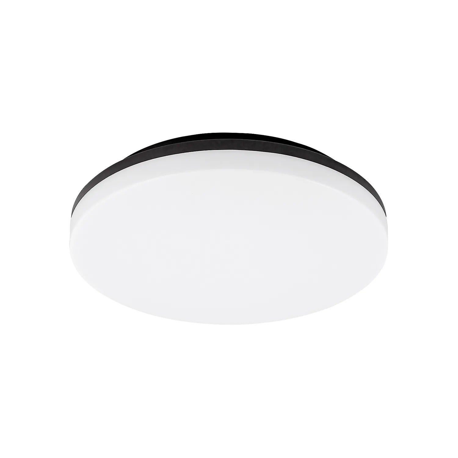 Lampa sufitowa zewnętrzna Pernik LED 24W Ciepła biel 2400lm czarno-biała wym:5x28x28cm IP54 Rabalux