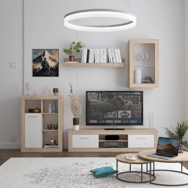 Los MUEBLES de estilo y modernos para tu TV media