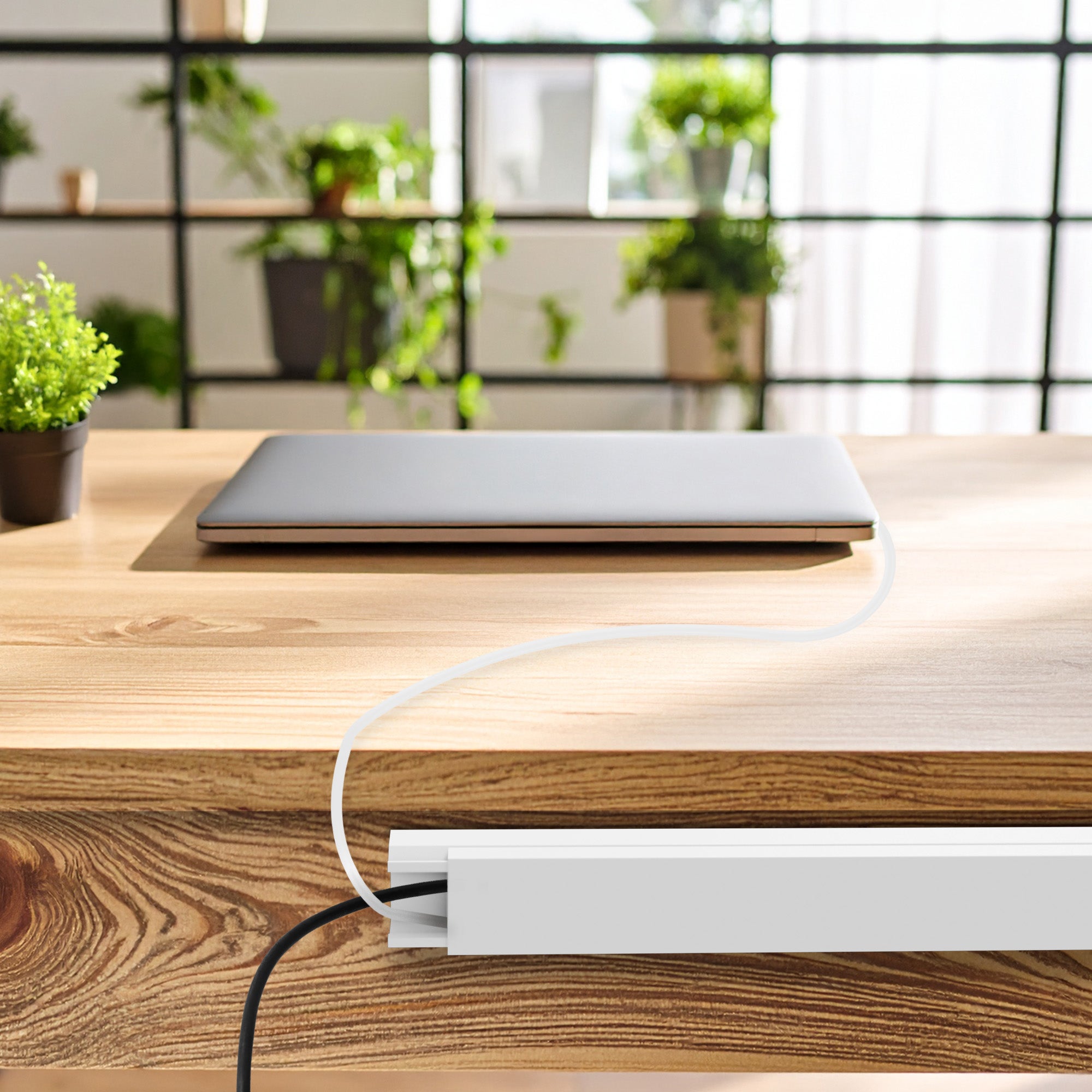 Korytko elektroinstalacyjne samoprzylepne 40/40 2m Kanał kablowy Biały EDO Technic - 3