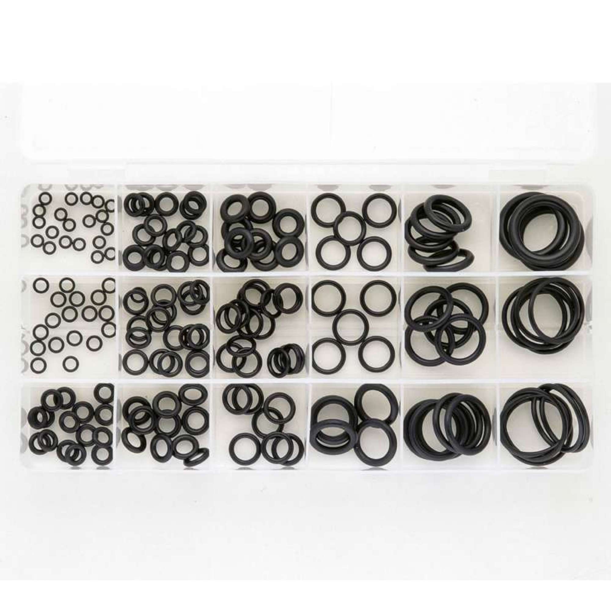 Assortimento O-Ring NBR 225 Pezzi 18 Tipi Diametro 3-22 Mm - Foto 10