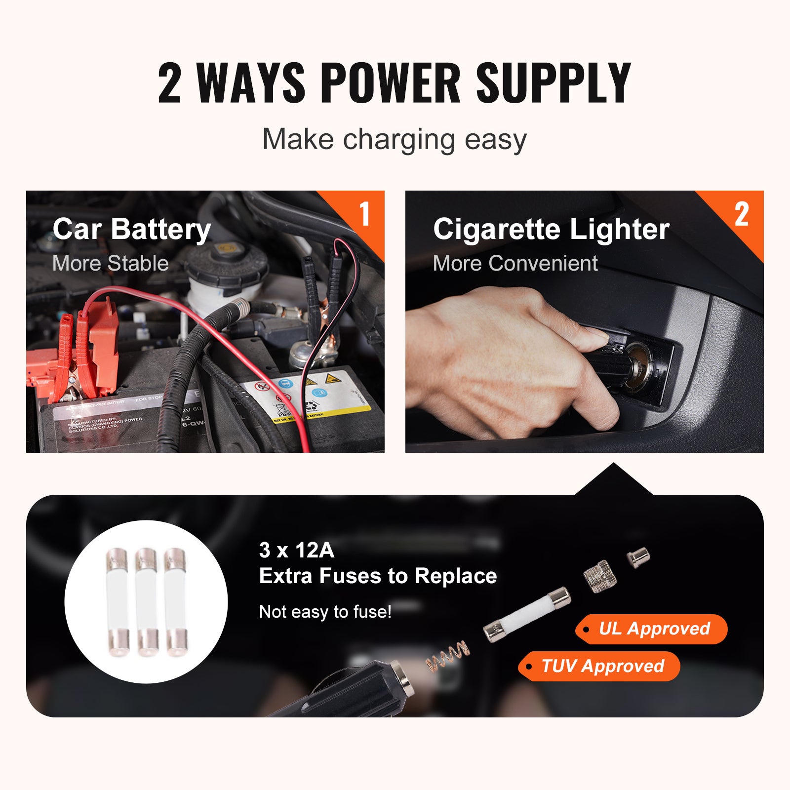 Macaco Elétrico SucceBuy Carro 3 T, Macaco de Tesoura Compacto para Reparações Automotivas, Prático e Fiável - 7