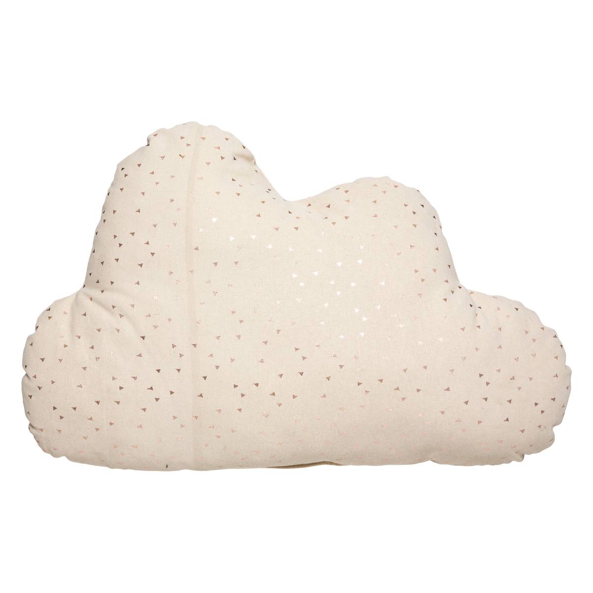 Coussin Enfant Dinosaure - 40x30 Cm - Tissu Coton Avec Pompons - Déco Chambre D'enfant