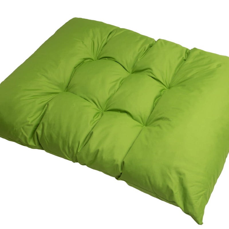 Poduszka ogrodowa na paletę 120x50cm poduszka na meble ogrodowe limonka, poduszka na balkon taras, poducha ogrodowa na meble z palet
