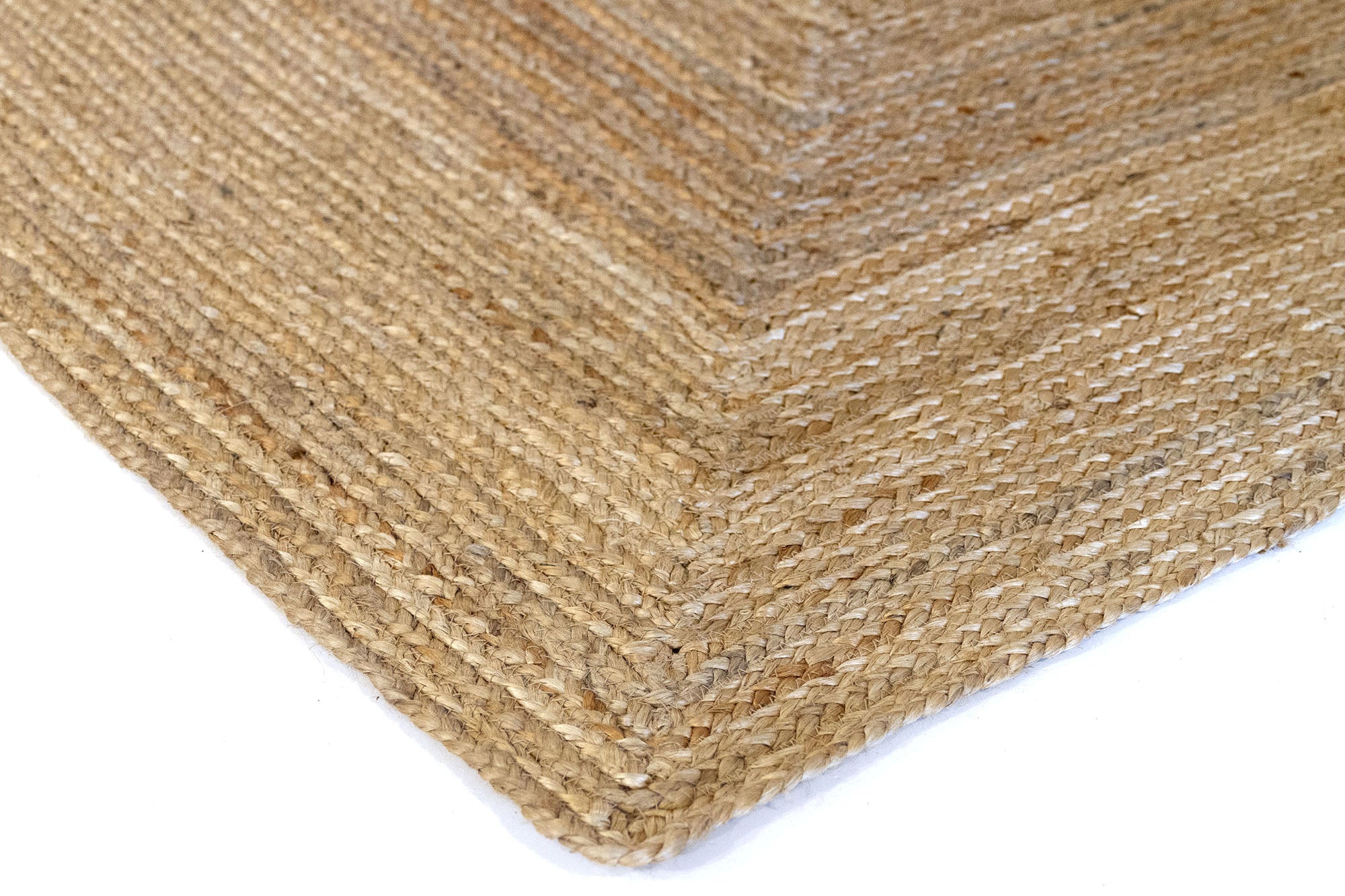 Hamid - Tapis en jute naturel ALHAMBRA 170x120cm - Tapis pour salon, chambre, salle familiale - 5