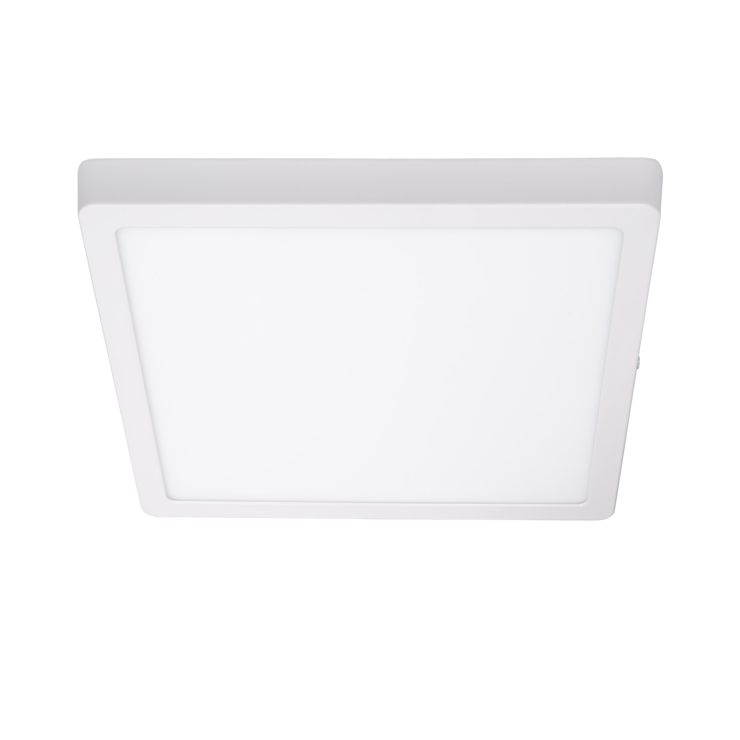 Plafoniera LED 24W Quadrata 28x28cm Alluminio - CCT Selezionabile Galán SwitchDimm Bianco