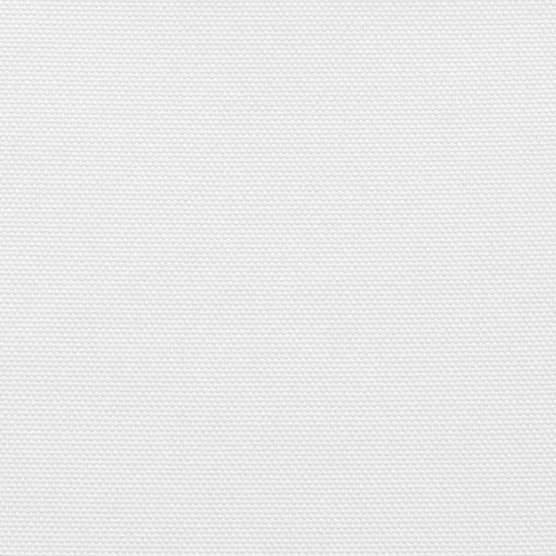 Prostokątny żagiel przeciwsłoneczny z białej tkaniny Oxford, 2,5 x 4 m